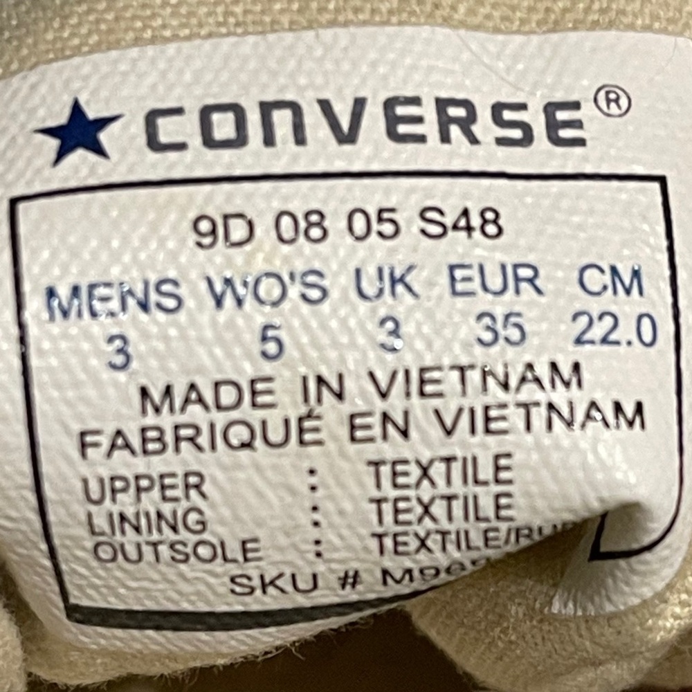 Converse All Star Burgundy Sneakers | Sz youth 3 /women 5 Unisex | Casual Canvas - Picture 3 of 14
